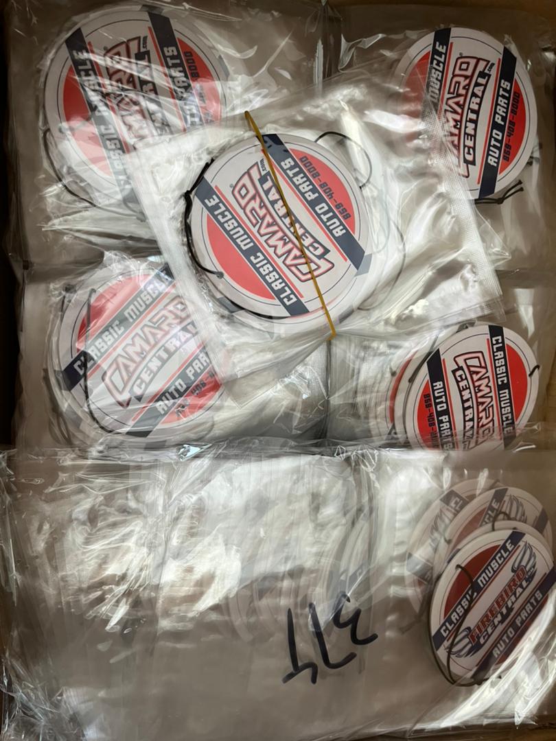 Custom Die Cut Car Air Freshener, Promotional Auto Freshener With Custom Scents And String Colors