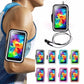 Custom Logo Water Resistant Cell Phone Armband Case Running Holder for iPhone and Galaxy Models
