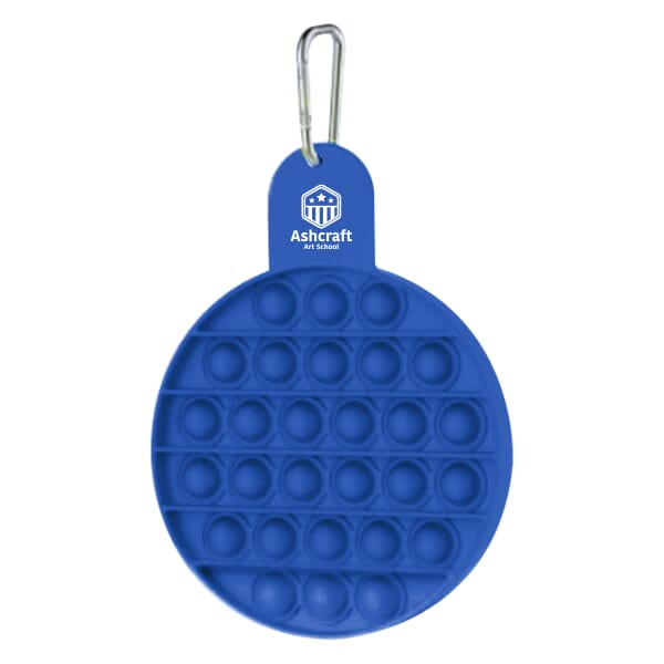 Custom Promotional Pop It Fidget Toy Circle With Your Logo - Circle