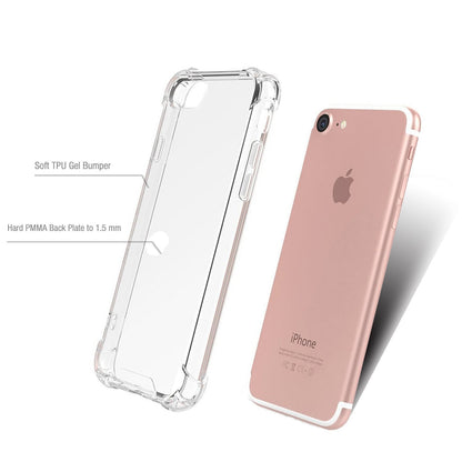 Bulk Clear Shockproof IPhone Cases, Transparent IPhone Bumper Covers