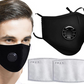 Bulk Fashion PM2.5 Filter Face Mask With Extra Carbon Filter Respirator Mask