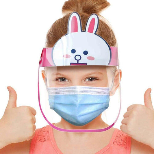 Bulk Kids Face Shield Dust-Proof Anti-Splash Reusable Face Mask For Girls And Boys
