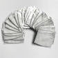 Bulk PM2.5 Activated Carbon Filter Mask Inserts 5 layers - 100 Pack