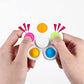 Bulk Wholesale Pop Fidget Spinners, Push Bubble Fidget Spinner, Dimple Fidget Toys