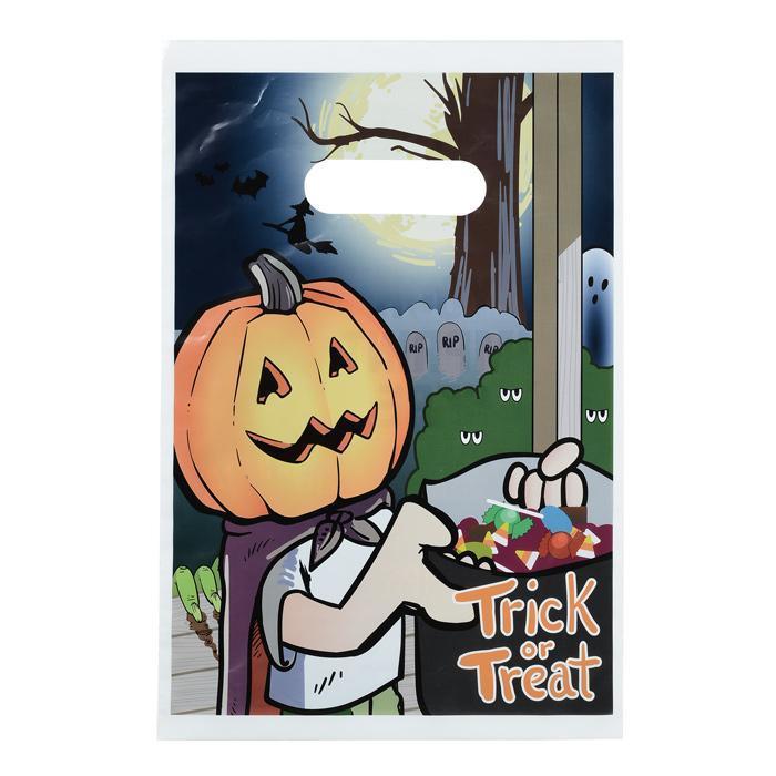 Custom Full Color Imprint Die Cut Plastic Bags