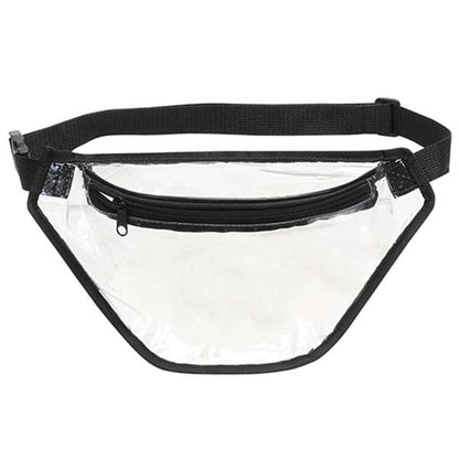 Custom Logo Clear Waist Bags, Promotional Clear Fanny Packs, Cheap Custom Fanny Packs