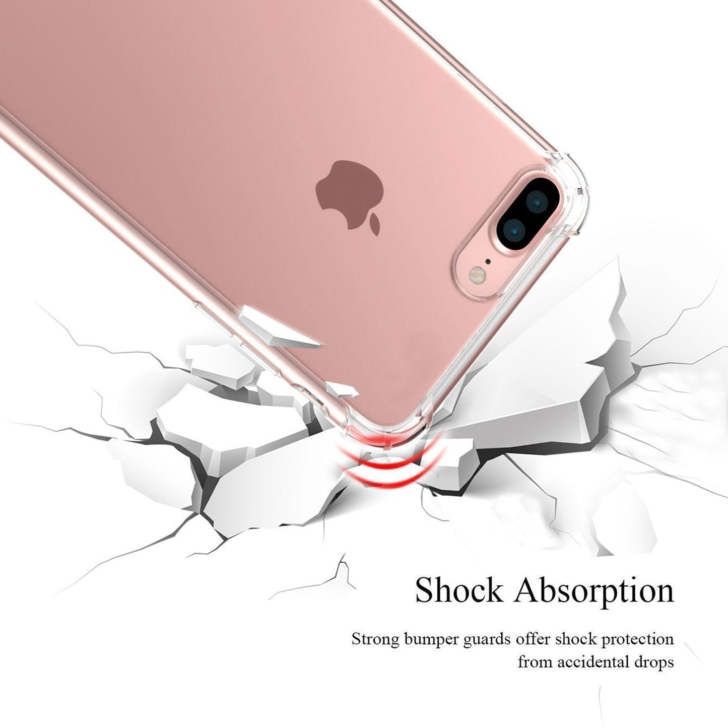 Bulk Clear Shockproof IPhone Cases, Transparent IPhone Bumper Covers