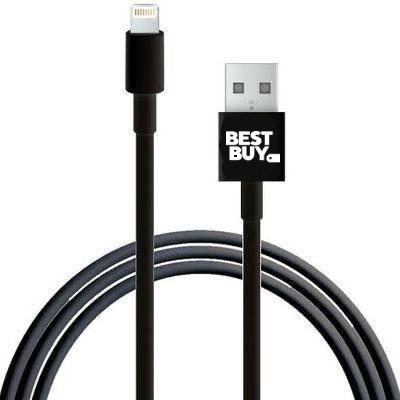 Custom Logo iPhone USB lightning and Sync Cable, Promotional iPhone Charging Cable