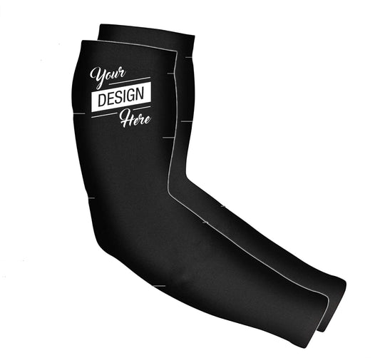 Custom Sun Sleeves Logo Printed Arm Guards Promotional Protective Arm Sleeves One Size Fits All