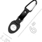 Custom Logo Water Bottle Buckle Keychain, Carrying Clip Hook Holder with D-Ring Hook for Camping Hiking Traveling