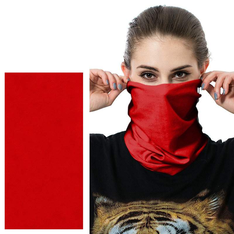 Custom Logo Multi Purpose Bandana Protects From Dust, Pollution And Cold - One Size Fits All