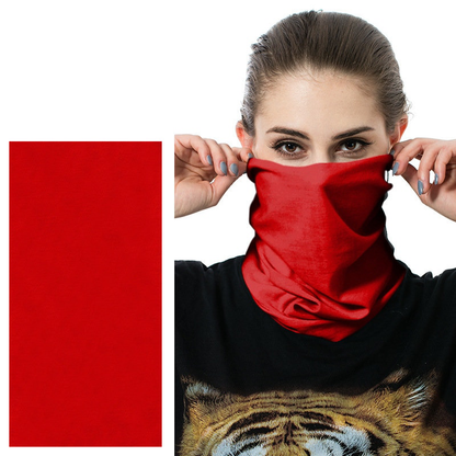 Custom Logo Multi Purpose Bandana Protects From Dust, Pollution And Cold - One Size Fits All
