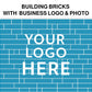 Custom Logo Building Bricks Promotional Business Logo or Photo Print on Building Bricks Puzzle