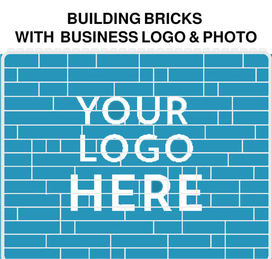 Custom Logo Building Bricks Promotional Business Logo or Photo Print on Building Bricks Puzzle