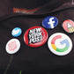Custom Round Promotional Round Buttons For Promoting Your Business, Organization and Events