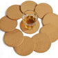 Custom Logo Cork Coaster, Heat Resistant Promotional Tea or Coffee Coaster