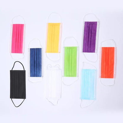 Custom Disposable Face Masks, Logo Printed Medical Face Mask 3 Ply - All Colors
