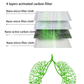 Bulk Fashion PM2.5 Filter Face Mask With Extra Carbon Filter Respirator Mask