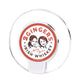 Custom Logo Cellphone Wireless Charger Promotional Clear Glass Led Charging Pad - 10W