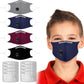 Custom Logo PM2.5 Filter Kids Mask With Extra Carbon Filters Respirator Mask