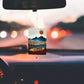 Custom Die Cut Car Air Freshener, Promotional Auto Freshener With Custom Scents And String Colors