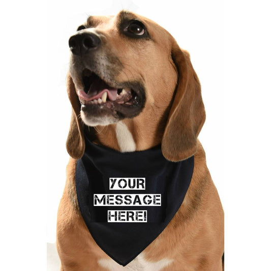 Custom Logo Pet Triangle Bandana, Promotional Bandana For Dogs & Cats