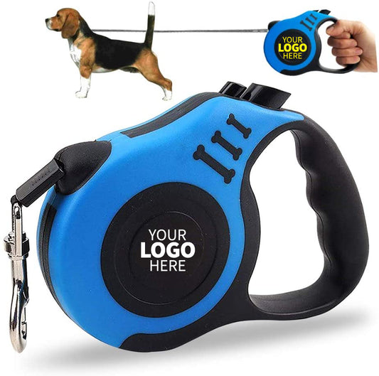 Custom Logo Dog Leashes Retractable Dog Leashes Promotional Pet Leashes Tangle Free