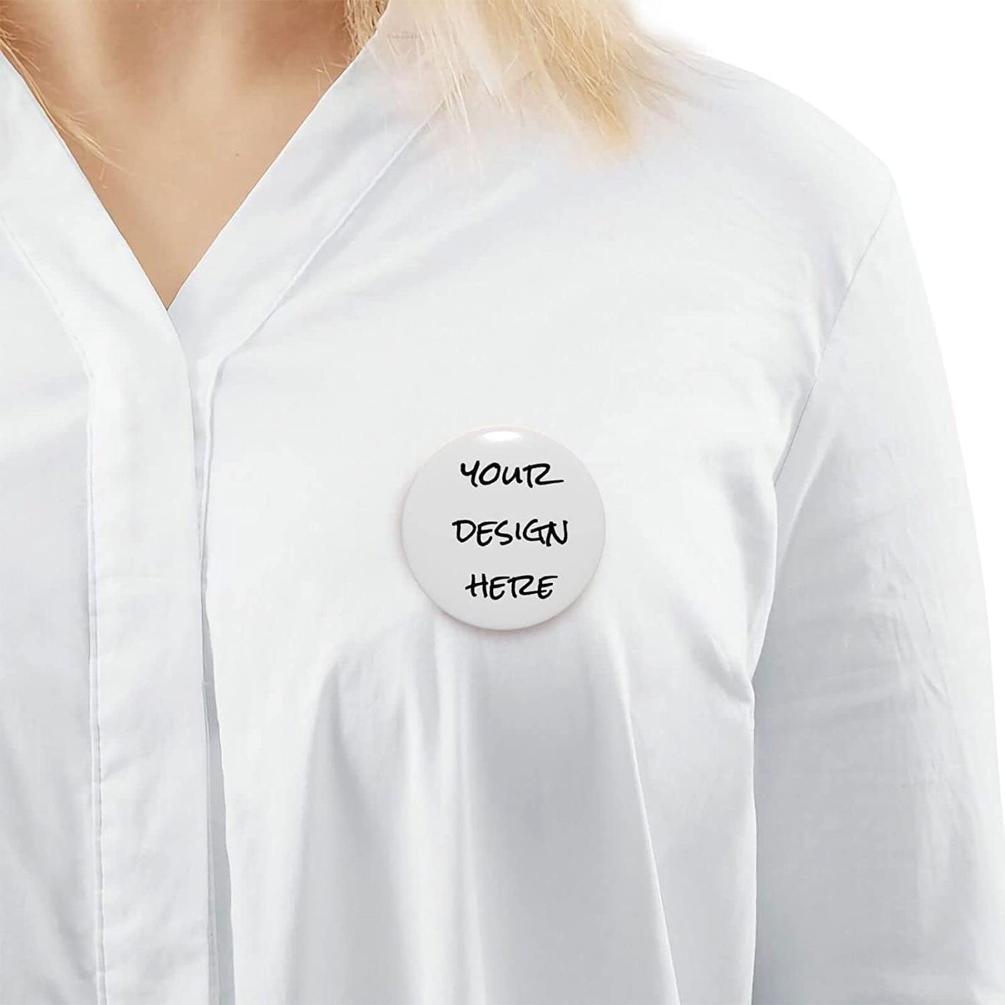 Custom Round Promotional Round Buttons For Promoting Your Business, Organization and Events