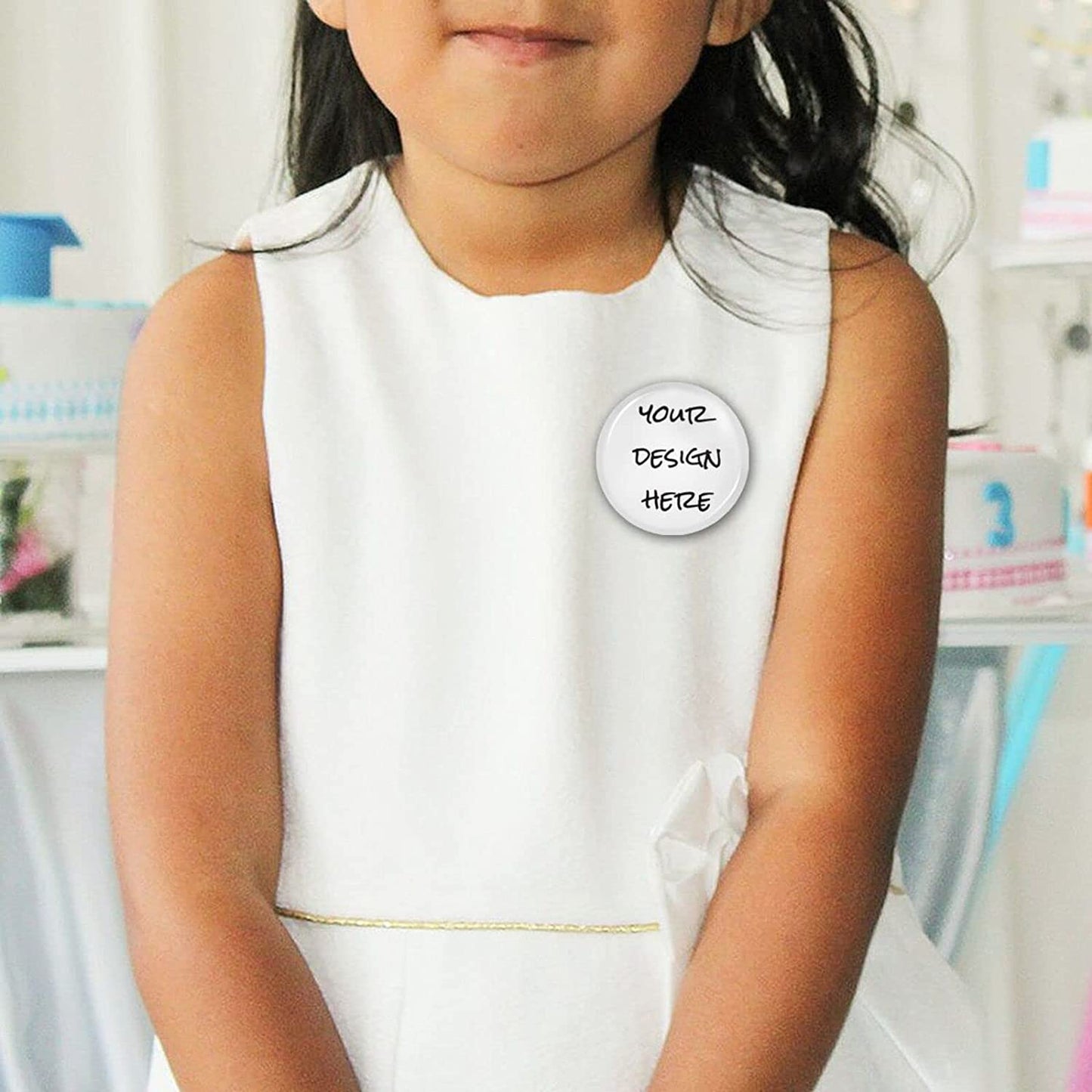 Custom Round Promotional Round Buttons For Promoting Your Business, Organization and Events
