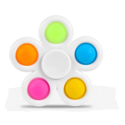 Custom Pop Fidget Spinners, Promotional Push Fidget Spinner With Your Logo - HOT!