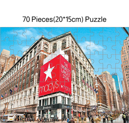 Custom Logo Puzzles Promotional Business Logo or Photo Printed Puzzles