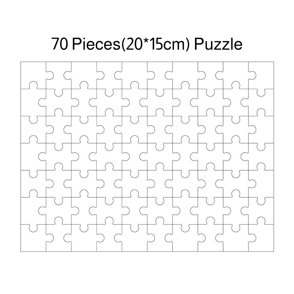Custom Logo Puzzles Promotional Business Logo or Photo Printed Puzzles