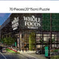 Custom Logo Puzzles Promotional Business Logo or Photo Printed Puzzles