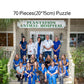 Custom Logo Puzzles Promotional Business Logo or Photo Printed Puzzles