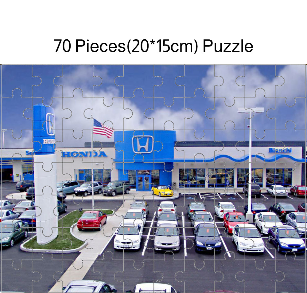 Custom Logo Puzzles Promotional Business Logo or Photo Printed Puzzles