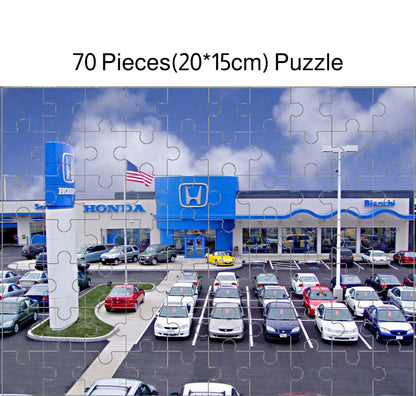 Custom Logo Puzzles Promotional Business Logo or Photo Printed Puzzles