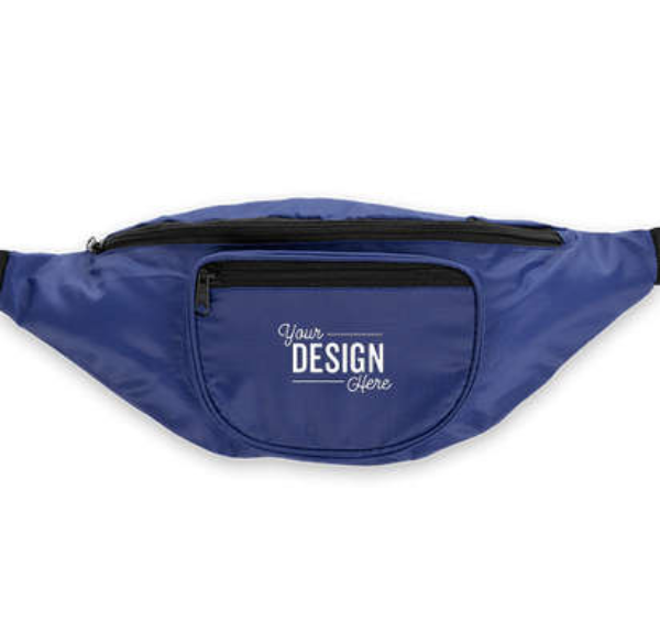 Custom Logo Waist Bags, Promotional Waist Bags, Adjustable Buckled Waist Strap Bags