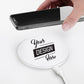 Custom Wireless Charger Logo Printed Promotional Wireless QI Charging Pad