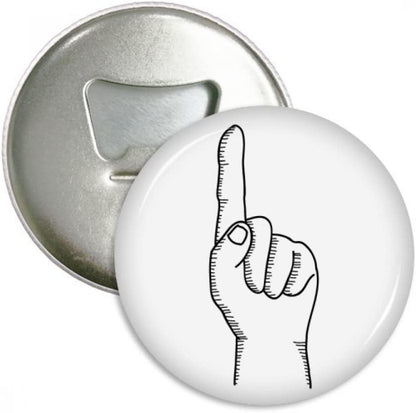 Custom Round Bottle Opener Magnet Button For Promoting Your Business, Organization Or Events