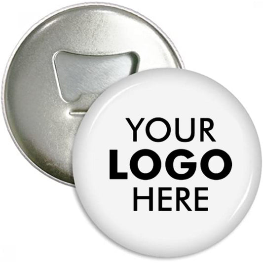 Custom Round Bottle Opener Magnet Button For Promoting Your Business, Organization Or Events