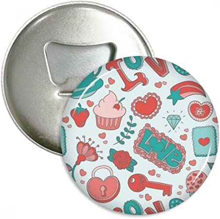 Custom Round Bottle Opener Magnet Button For Promoting Your Business, Organization Or Events