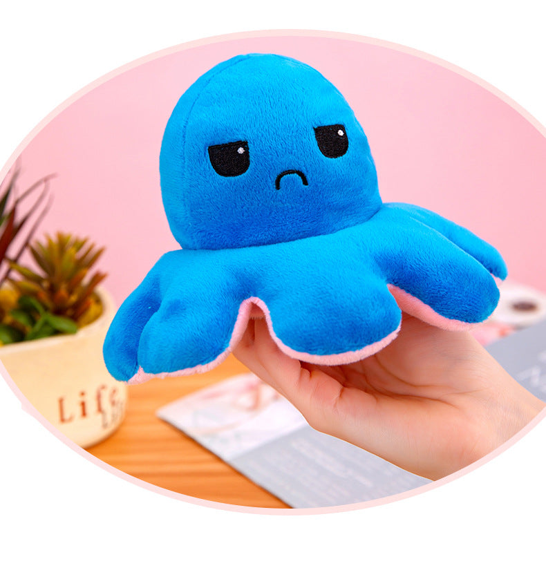 Custom Logo Reversible Octopus, Promotional Flip Mood Octopus