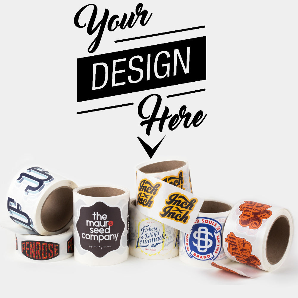 Custom Labels | Custom Die Cut Labels | Wholesale Logo Labels – DOZPRINT