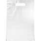 Custom Shopping Bags Logo Plastic Die Cut Handle Bags in All Colors