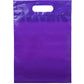 Custom Shopping Bags Logo Plastic Die Cut Handle Bags in All Colors