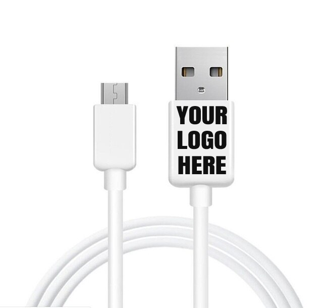 Custom Logo Samsung USB lightning and Sync Cable, Promotional Android Charging Cable