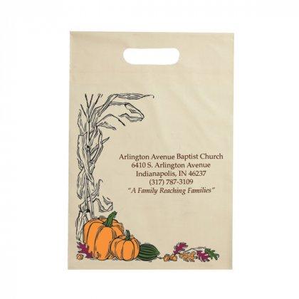 Custom Full Color Imprint Die Cut Plastic Bags