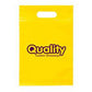 Custom Shopping Bags Logo Plastic Die Cut Handle Bags in All Colors