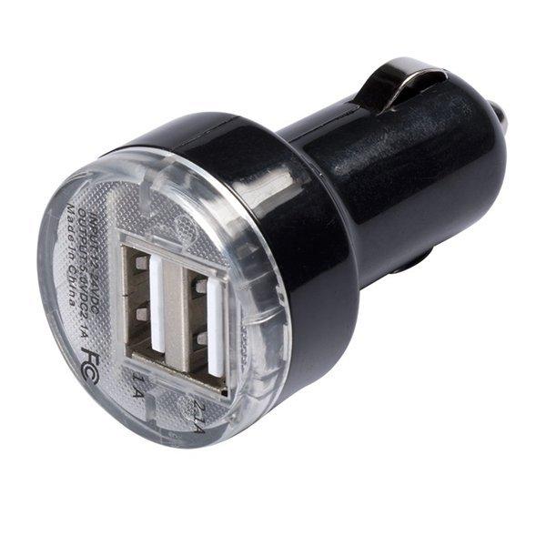 Custom Logo Promotional Dual Port USB Car Charger