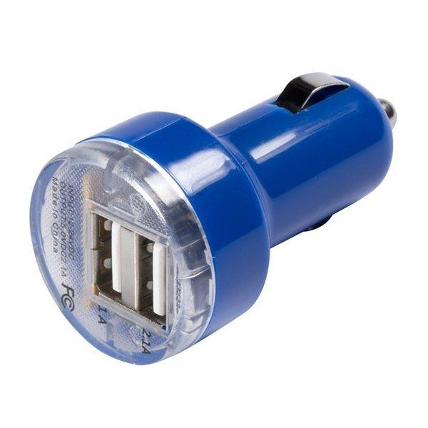 Custom Logo Promotional Dual Port USB Car Charger